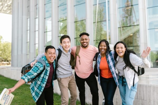Students gathering