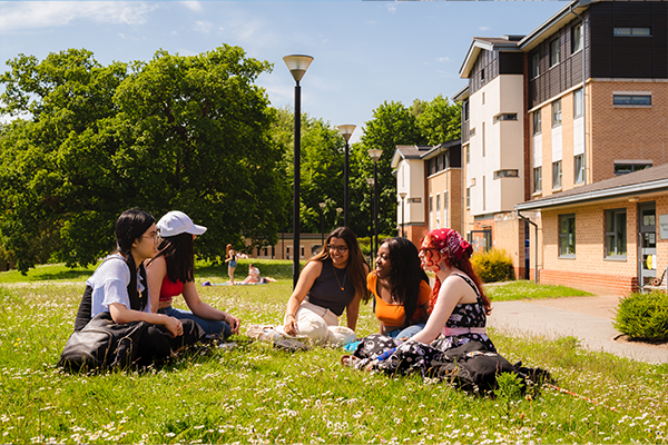 Students gathering